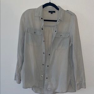 Denim button down shirt